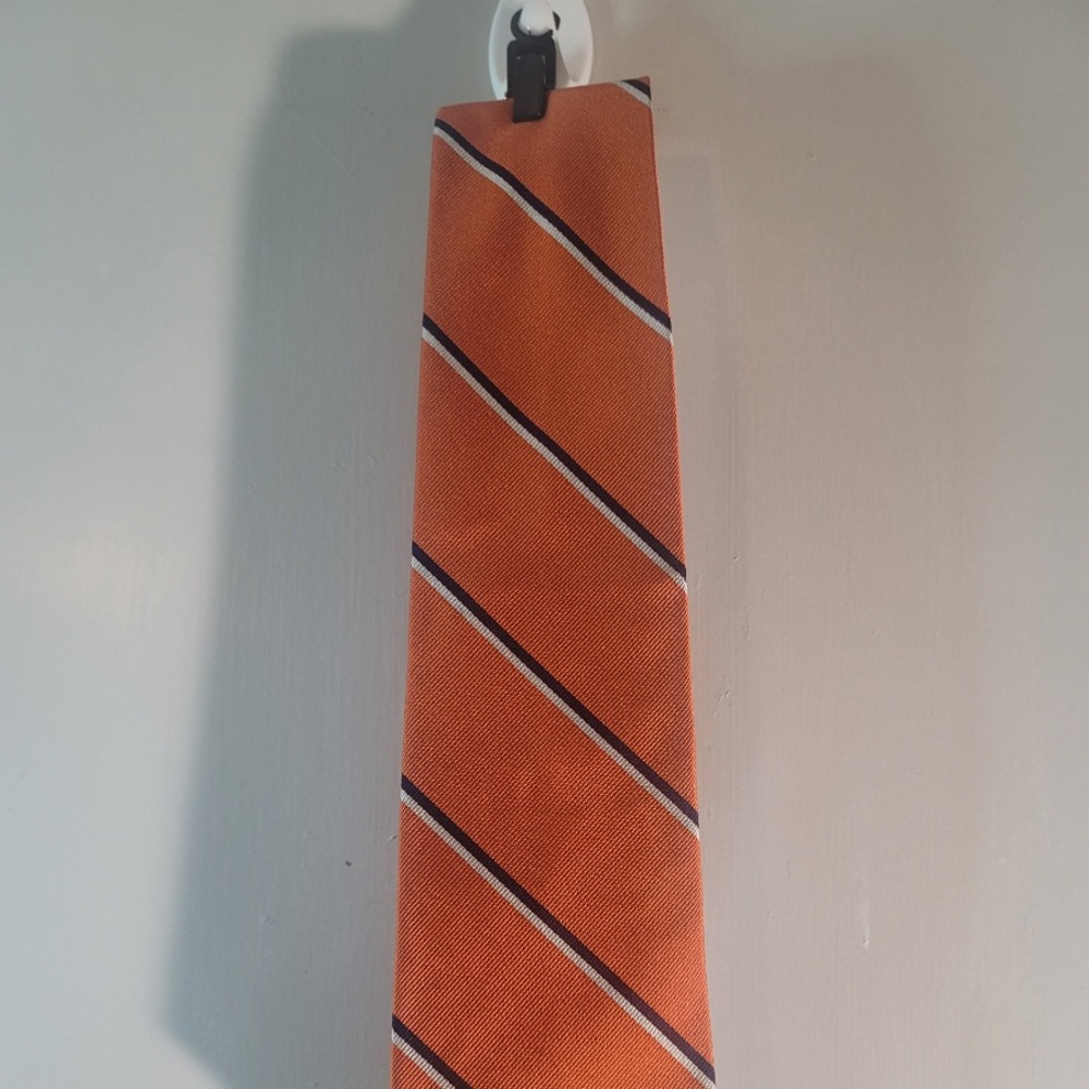 Orange&bkack Ralph Lauren tie, excellent condition